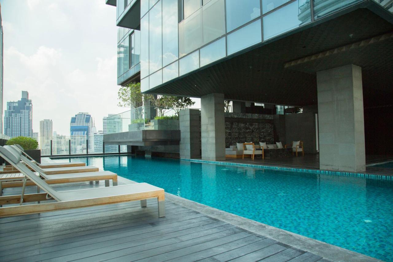 Sukhumvit 11#Luxury#Pool#Gym#Bts Nana&Mrt Sukhumvit#1Br#Max2Ppl Apartment กรุงเทพมหานคร ภายนอก รูปภาพ