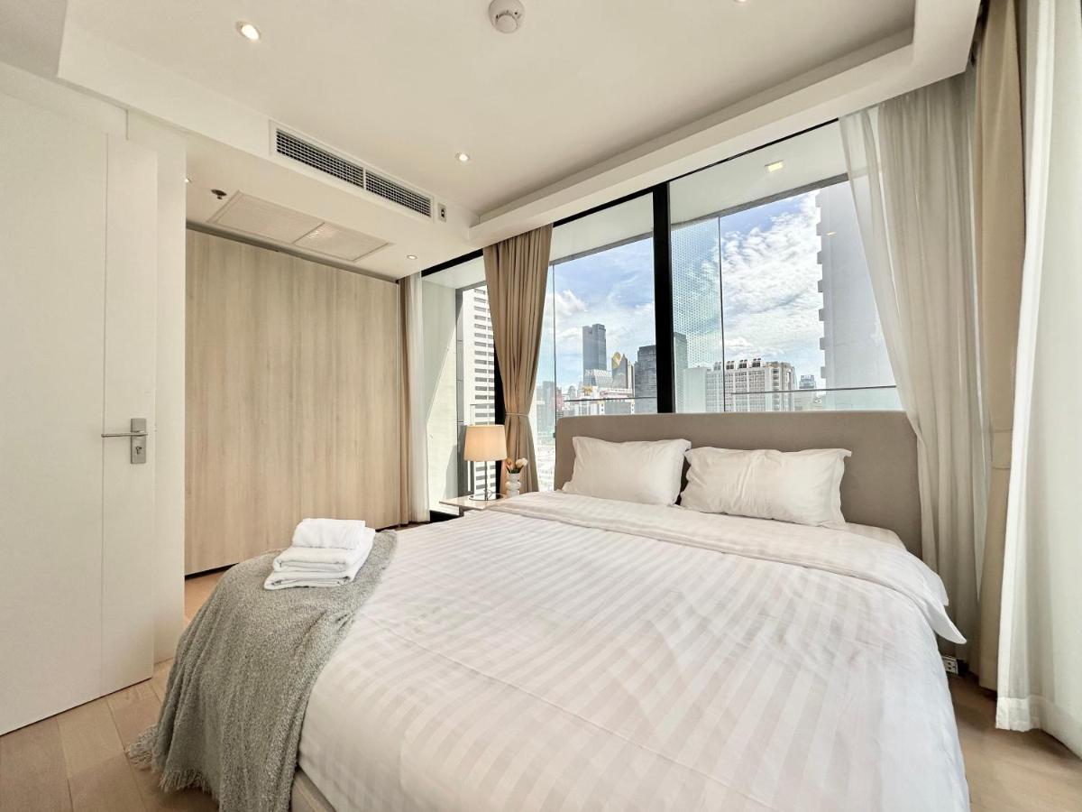 Sukhumvit 11#Luxury#Pool#Gym#Bts Nana&Mrt Sukhumvit#1Br#Max2Ppl Apartment กรุงเทพมหานคร ภายนอก รูปภาพ