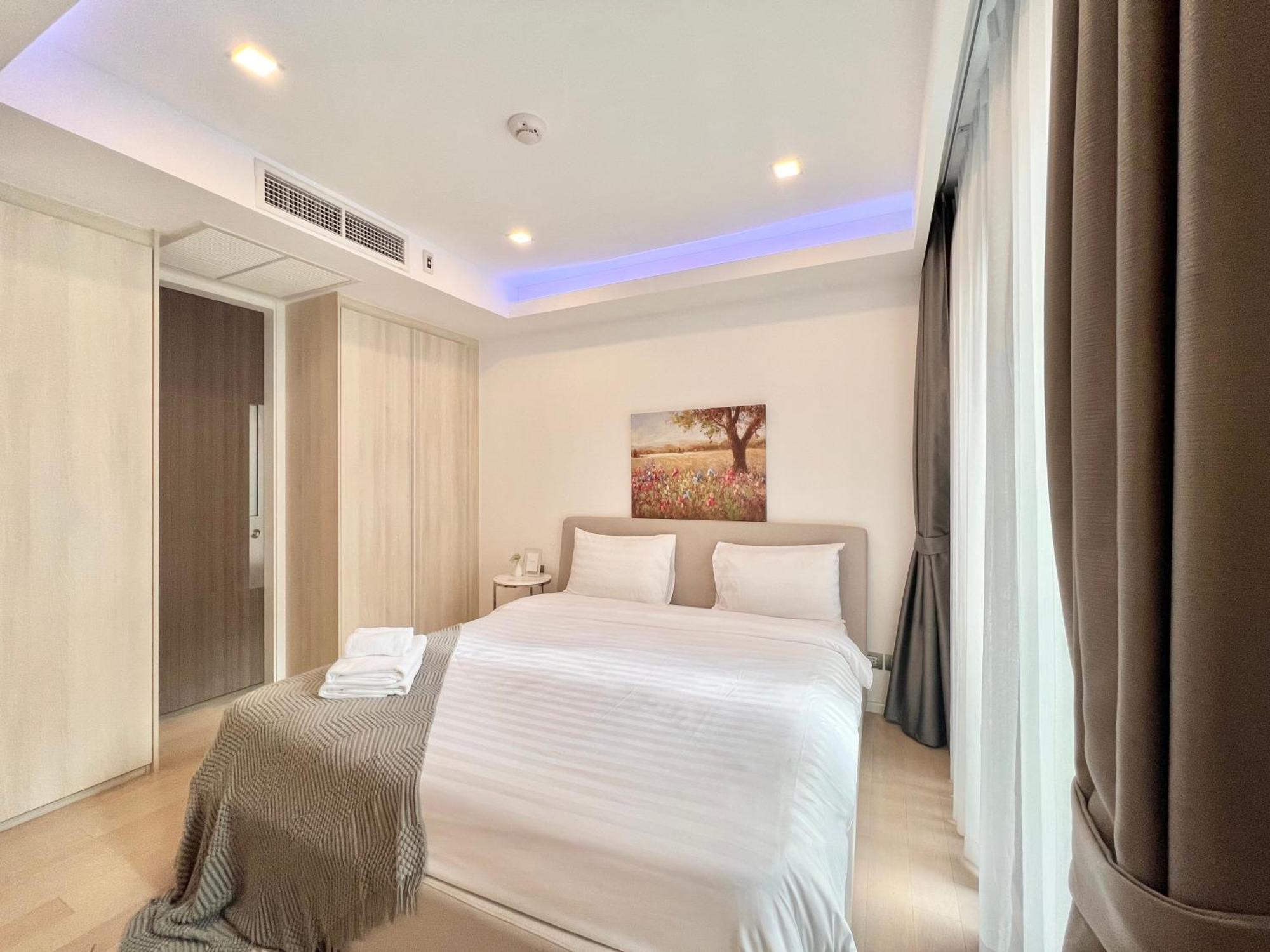 Sukhumvit 11#Luxury#Pool#Gym#Bts Nana&Mrt Sukhumvit#1Br#Max2Ppl Apartment กรุงเทพมหานคร ภายนอก รูปภาพ